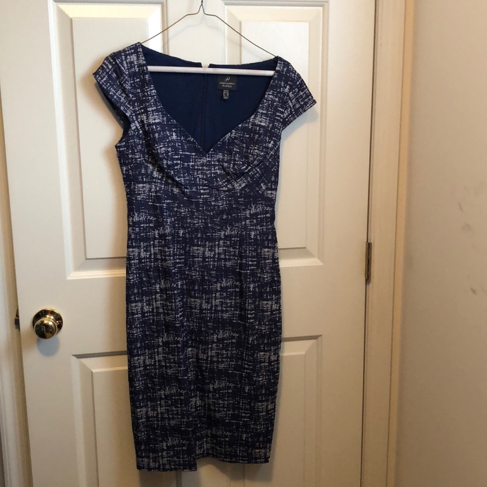 Adrianna Papell blue dress